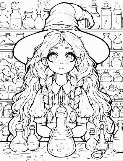 HALLOWEEN  Coloring book- Mindsuplly